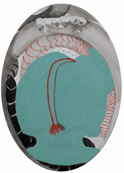 Incarnated in malachite, Saint Malachy is visiting Rome again. 